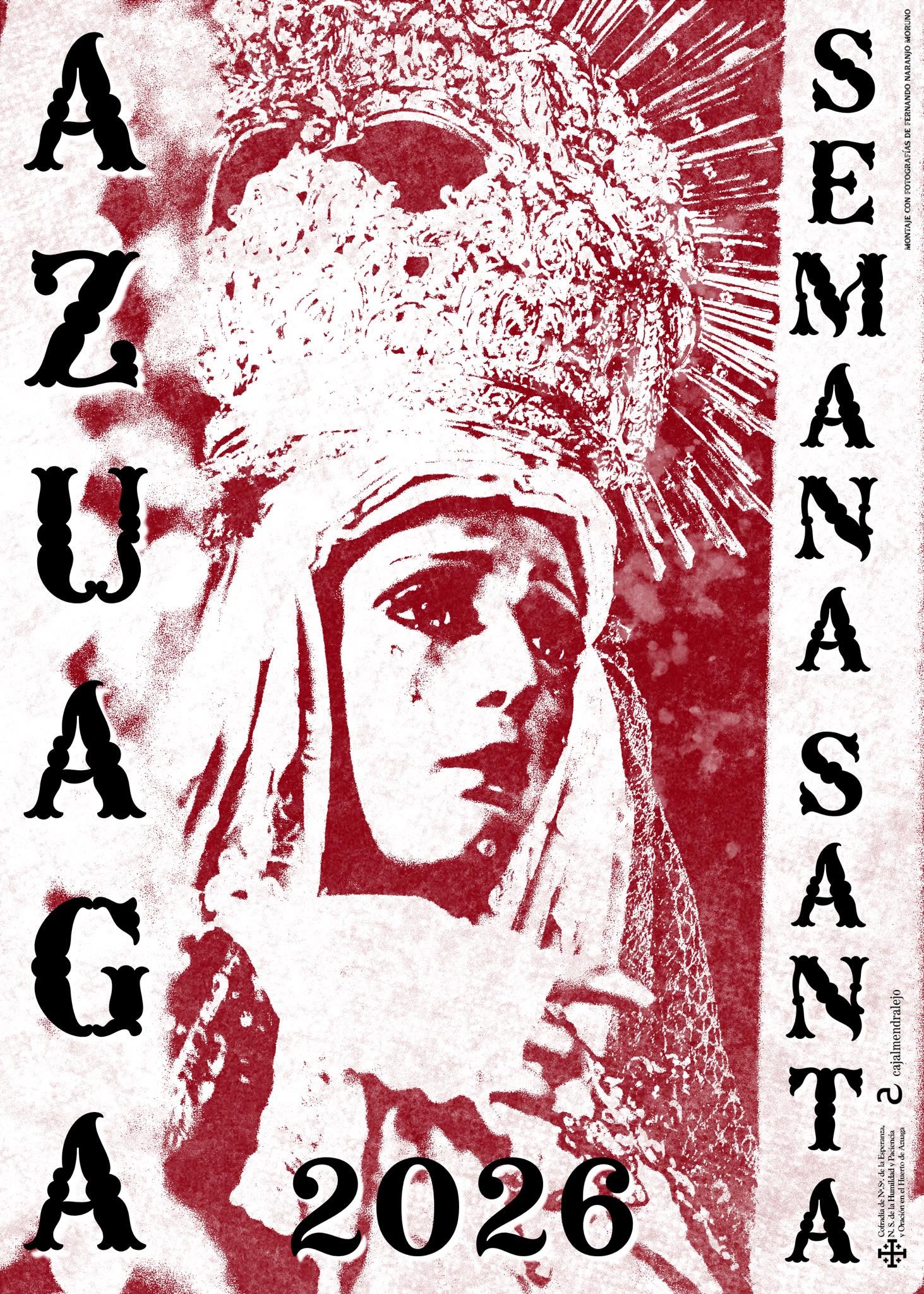 Cartel de Semana Santa en Azuaga 2026